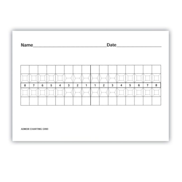 Dental Charting Grids Admor